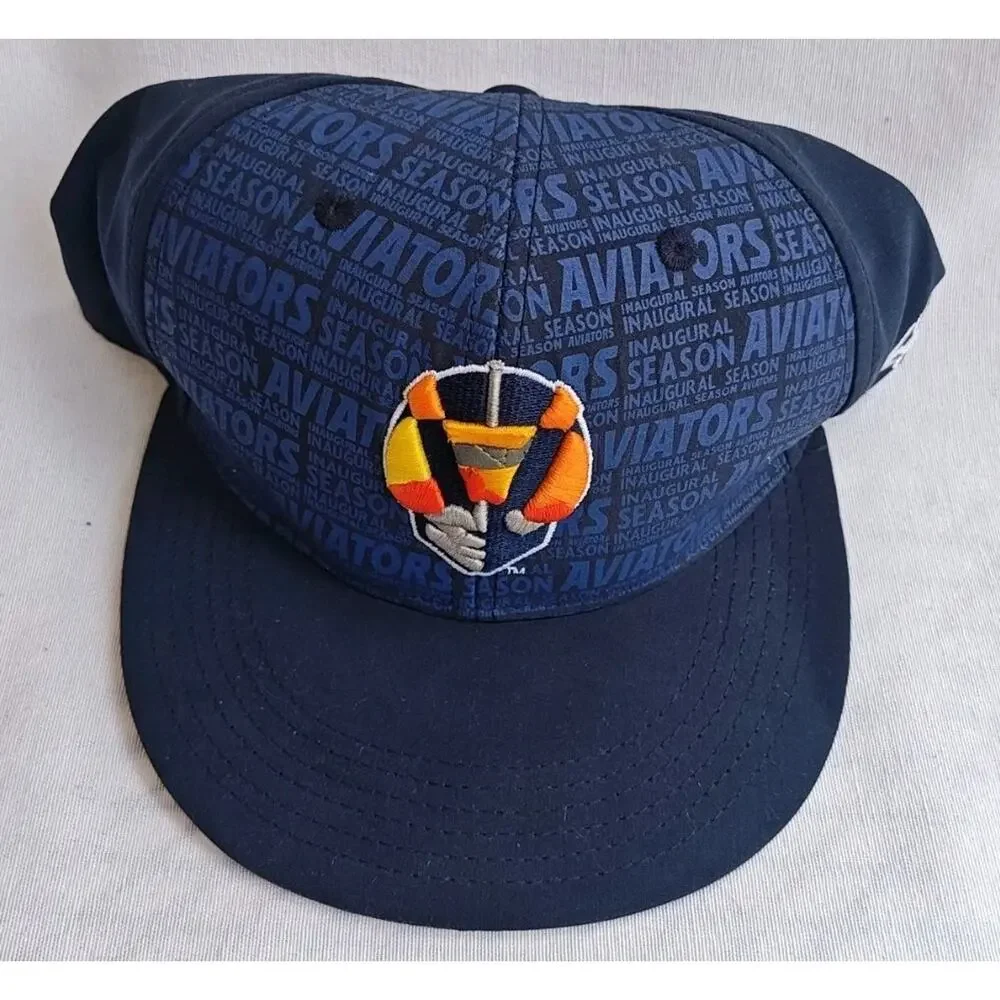 2019 LAS VEGAS AVIATORS MiLB All over Print 51s A's SnapBack Hat Cap Melonwear‎